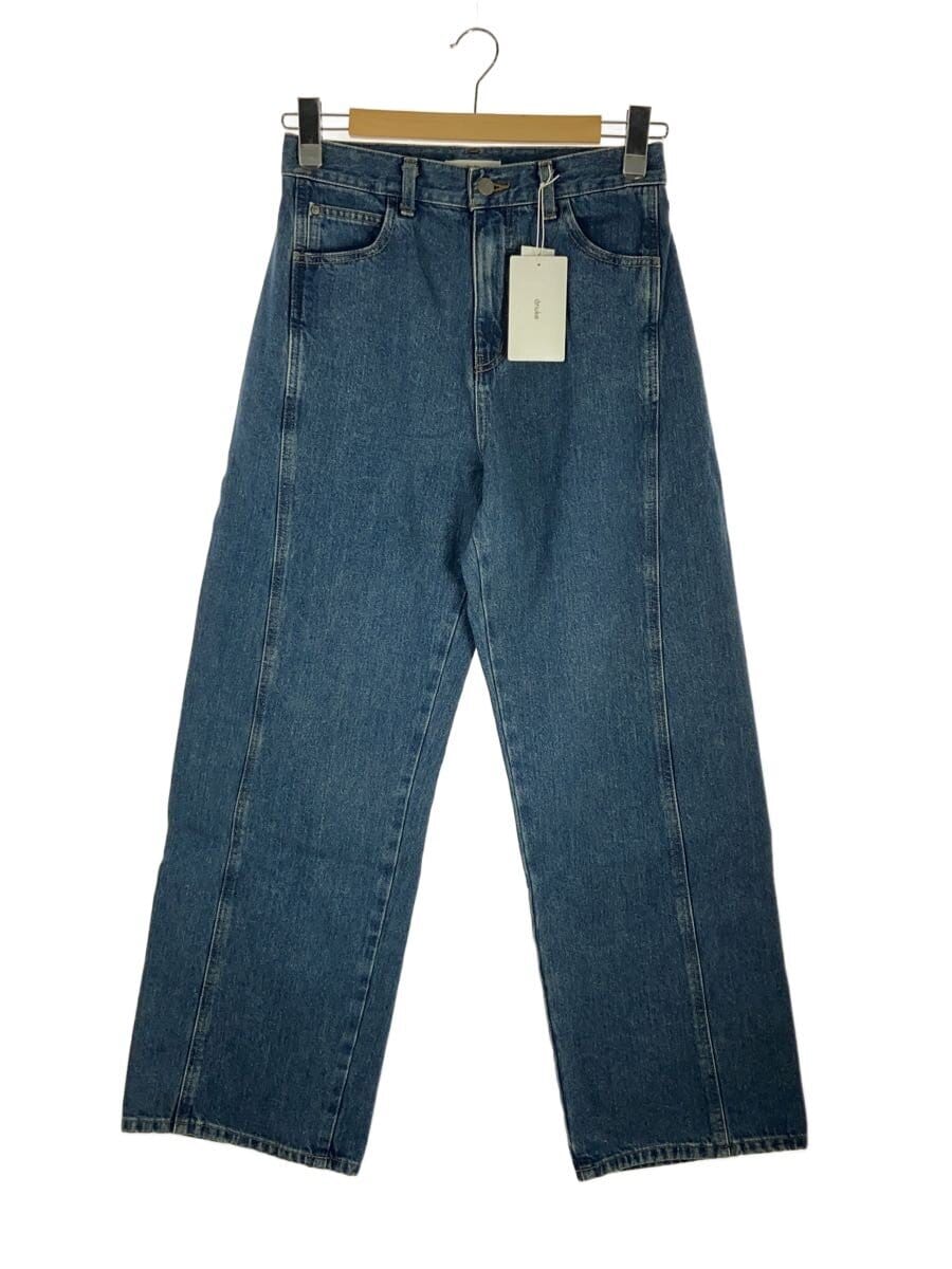 anuke / ストレートパンツ/38/デニム/IDG