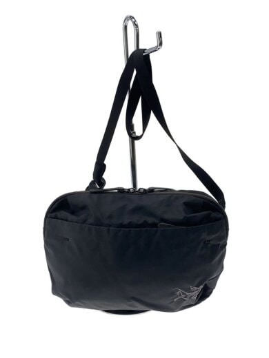 商品画像：ショルダーバッグ/PVC/BLK 1