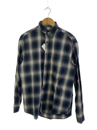 画像：ARMANI EXCHANGE長袖シャツ/S/コットン/NVY/オンブレCK/6LZCL5 ZNWPZ1