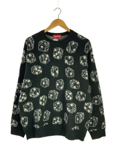 商品画像：ニット・セーター(厚手)/L/アクリル/BLK 1