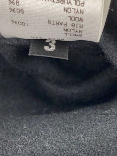 商品画像：ブルゾン/3/ナイロン/BLK/無地/A8532-225 4