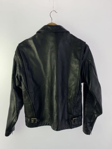 商品画像：レザージャケット・ブルゾン/36/レザー/BLK 2