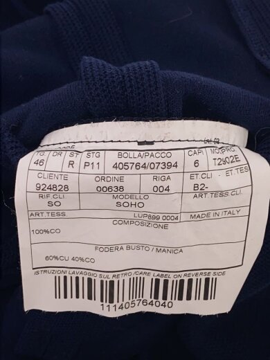 商品画像：テーラードジャケット/--/--/NVY/T2902E 4