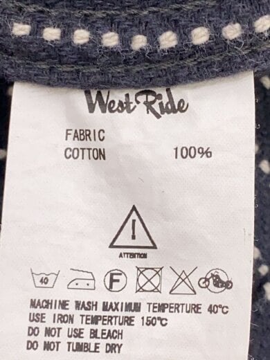 画像：WEST RIDEジャケット/38/コットン4