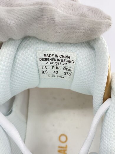 商品画像：ローカットスニーカー/27cm/WHT/abav017-2c 5