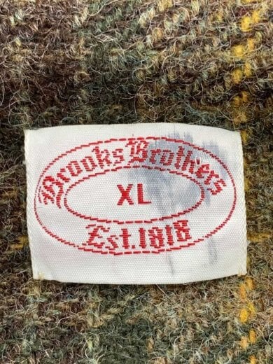 商品画像：長袖シャツ/XL/ウール/KHK/チェック 3