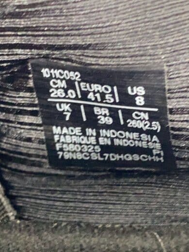 商品画像：ローカットスニーカー/26cm/BLK/1011C052 5