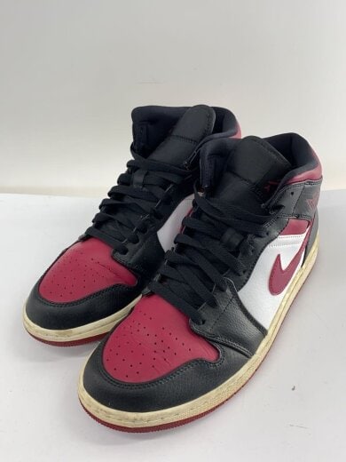 商品画像：AIR JORDAN 1 MID/エアジョーダン 1 ミッド/ブラック/554724-066/27.5cm/BL 2