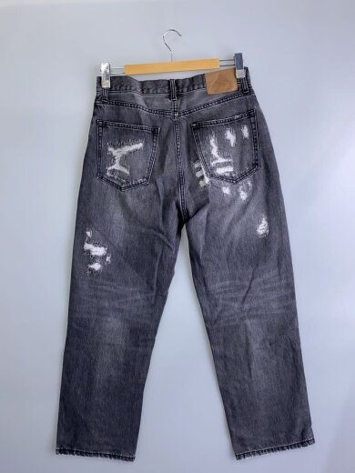 商品画像：ストレートパンツ/32/コットン/BLK/10122331012// 2