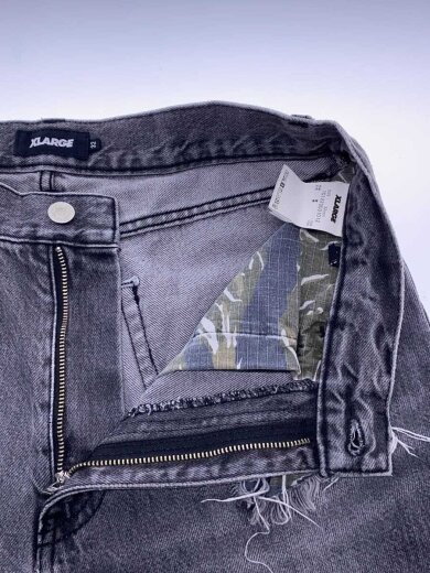 商品画像：ストレートパンツ/32/コットン/BLK/10122331012// 3