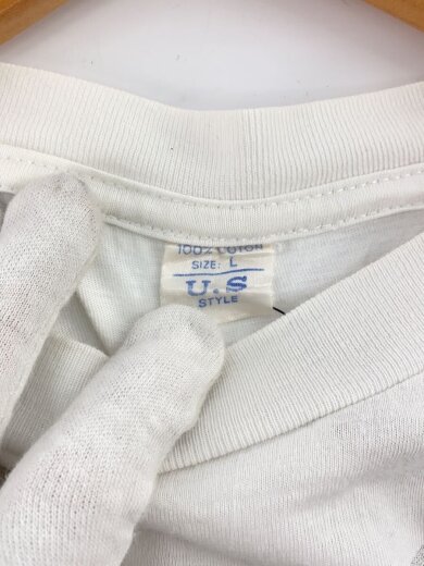 商品画像：Robert Doisneau/パリ市庁舎前のキス/Tシャツ/--/コットン/WHT/無地 3
