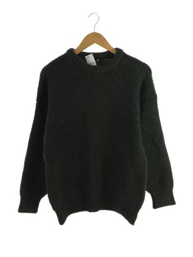 画像：Barbourセーター(厚手)/--/ウール/KHK/90S/オイルドセーター/畦編み/リブ編み1