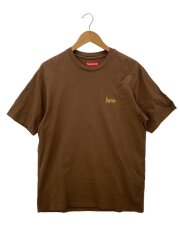 24AW/Old English Tee/Tシャツ/S/コットン/ブラウン