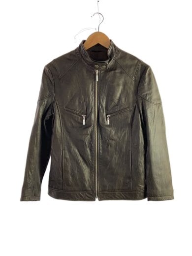 商品画像：レザージャケット・ブルゾン/40/羊革/BRW/71JK52 1