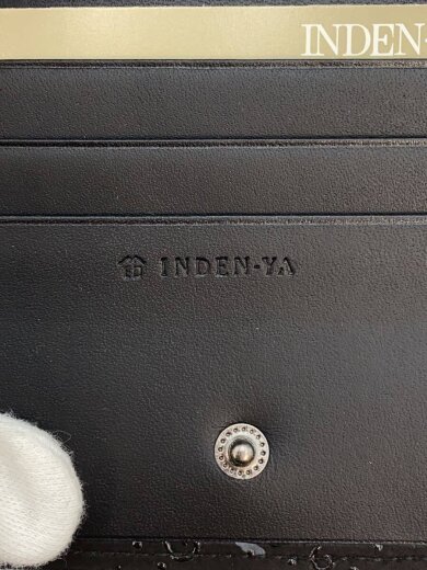 商品画像：2つ折り財布/レザー/BLK/総柄/レディース 3