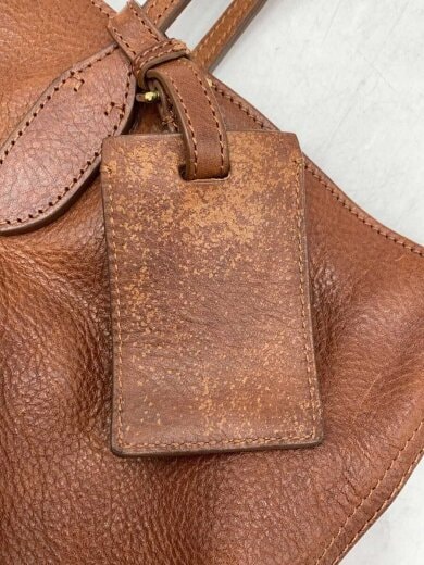 商品画像：トートバッグ/レザー/BRW 8