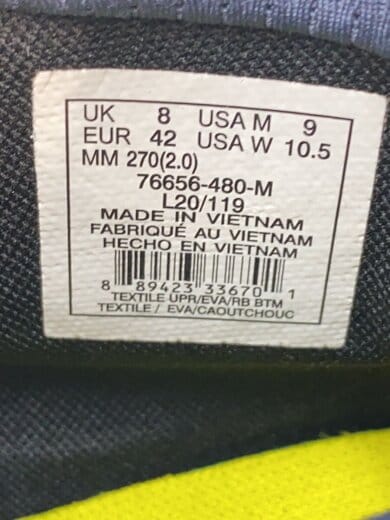 商品画像：ハイカットスニーカー/27cm/ネイビー/76656-480 5