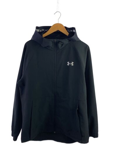 商品画像：ジップパーカー/XL/ポリエステル/BLK/1375522 1