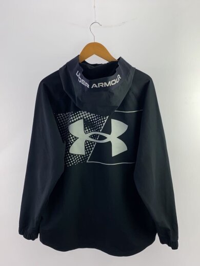 商品画像：ジップパーカー/XL/ポリエステル/BLK/1375522 2