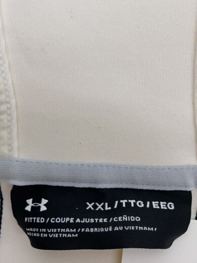 商品画像：ジップパーカー/XXL/ポリエステル/WHT/1358821 3