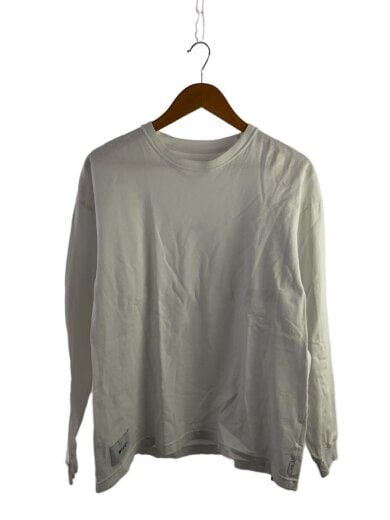 商品画像：長袖Tシャツ/1/コットン/WHT/無地/241ATDT-CSM10 1