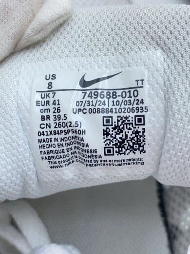 商品画像：AIR MAX INVIGOR PRINT/エアマックスインビガープリント/ホワイト/749688-010/26 5