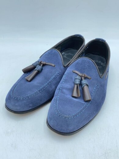 商品画像：ドレスシューズ/ネイビー/スウェード/14113/タッセル 2