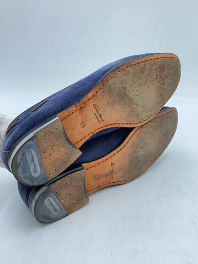 商品画像：ドレスシューズ/ネイビー/スウェード/14113/タッセル 4