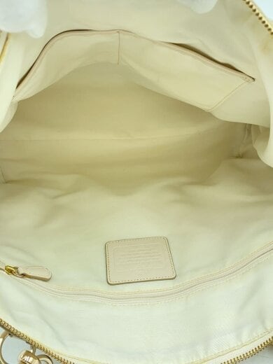 商品画像：トートバッグ_オールレザー/レザー/ホワイト/AVA TOTE 7