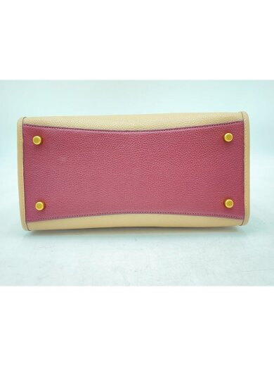 商品画像：トートバッグ/ベージュ/ボルドー/C6035/2WAY/Field Tote 30 In Colorbloc 4