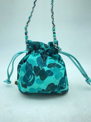 商品画像：ショルダーバッグ/ポリエステル/GRN/SM-YS8-0000-C35/AP_CHAIN SNAP BAG 2