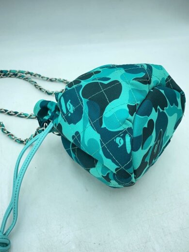 商品画像：ショルダーバッグ/ポリエステル/GRN/SM-YS8-0000-C35/AP_CHAIN SNAP BAG 4