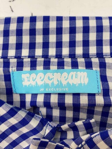 画像：ICE CREAMGINGHAM CHECK SHIRT JACKET/ジャケット/ICEJP243W0013
