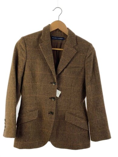 商品画像：90s/テーラードジャケット/7/ウール/BRW/BR- RL-SA-2009/レディースライン/インパクト21 1