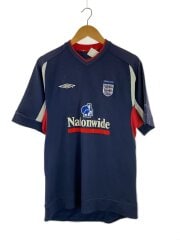 カットソー/--/NVY/00s/ゲームシャツ/イングランド代表/スポンサーロゴ