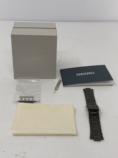 商品画像：自動巻腕時計/アナログ/レザー/SLV/BRW/7S26-02T0 6