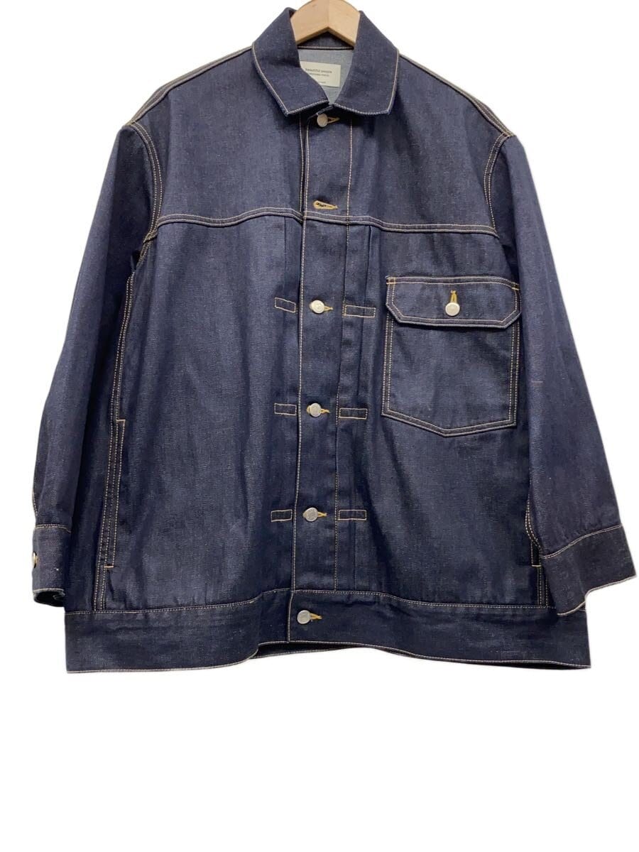 beautiful people / Gジャン/38/デニム/NVY/無地/1425102017