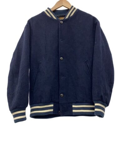 商品画像：スタジャン/L/ウール/NVY/無地/SK21102 1