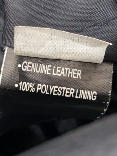 商品画像：シングルライダースジャケット/50/レザー/BLK/無地 5