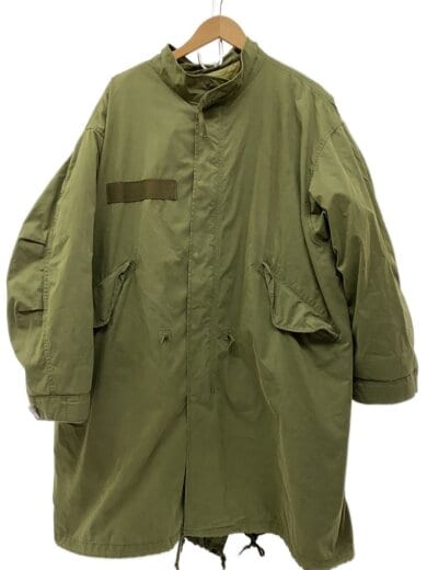 商品画像：モッズコート/FREE/コットン/GRN/無地/204-3552 1
