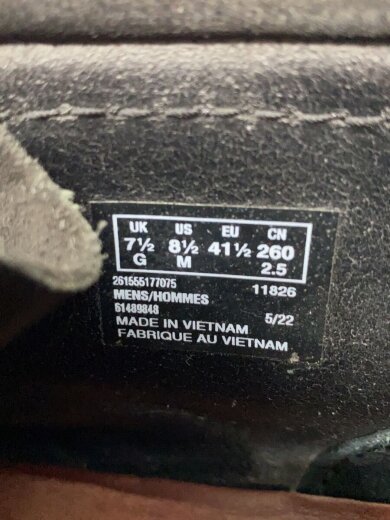 商品画像：ブーツ/26cm/BLK/スウェード/261555177075/WALLABEE BOOTS/使用感有り 5