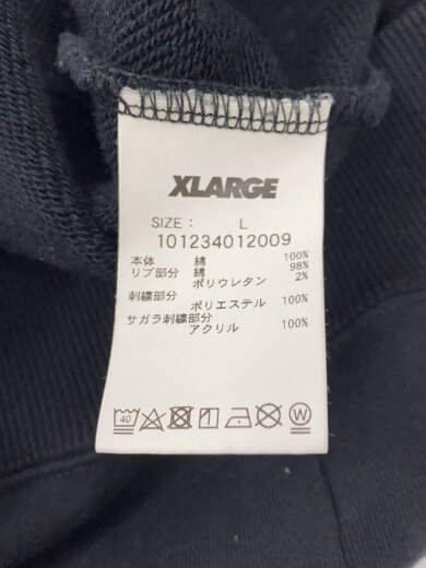 商品画像：パーカー/L/コットン/BLK/無地/101234012009/CHENILLE スタンダードロゴ 4