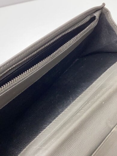 商品画像：長財布/レザー/BLK/無地/メンズ 5