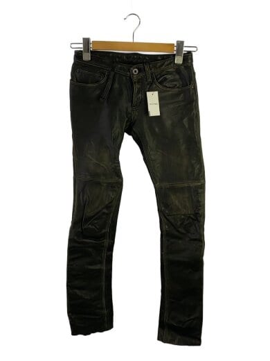 商品画像：スキニーパンツ/XS/牛革/BLK/無地/3LP-4891 1