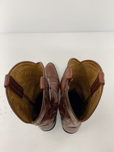 商品画像：ブーツ/US9/BRW/レザー/ウェスタンブーツ/USA製/スレ有り 3