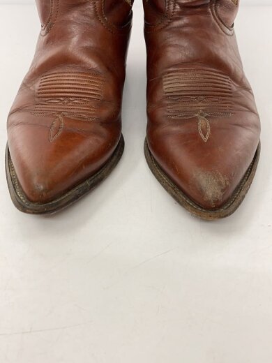 商品画像：ブーツ/US9/BRW/レザー/ウェスタンブーツ/USA製/スレ有り 7