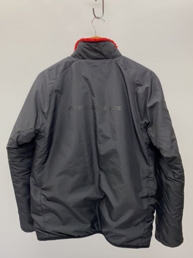 商品画像：ジャケット/S/ポリエステル/BLK/213690/リバーシブル/裏ボア/ロゴ刺繍 2