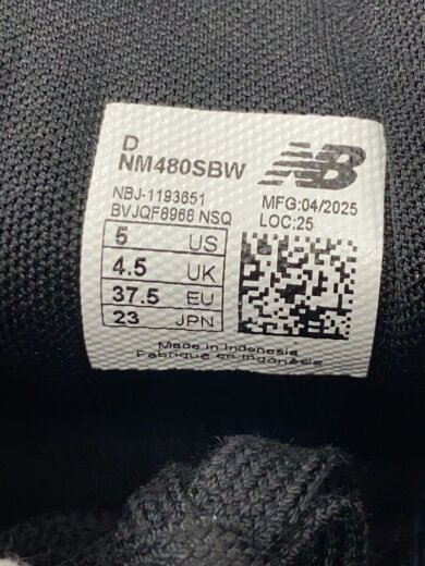 商品画像：NM480/ブラック/23cm/BLK/スウェード/NM480SBW 5