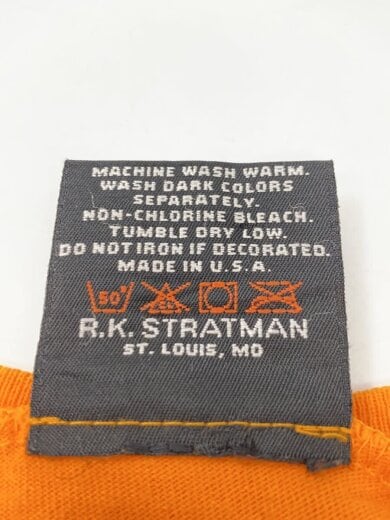 商品画像：Tシャツ/L/コットン/ORN/USA製/90s/両面プリント 4