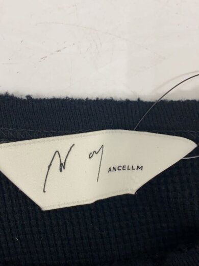 商品画像：長袖Tシャツ/3/コットン/BLK/ANC-CT37/DAMAGE WAFFLE CREW LS T-SHIRT 3